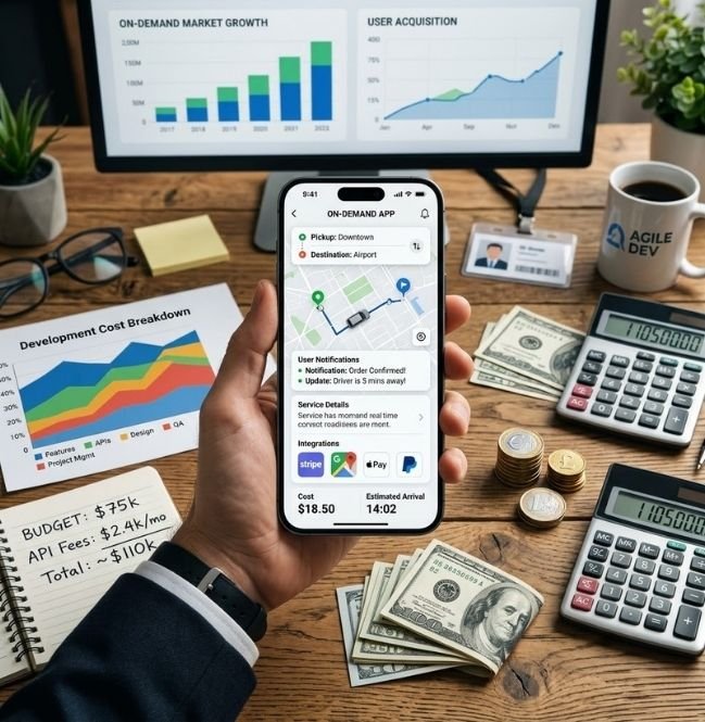 Cost Of On-Demand App Development